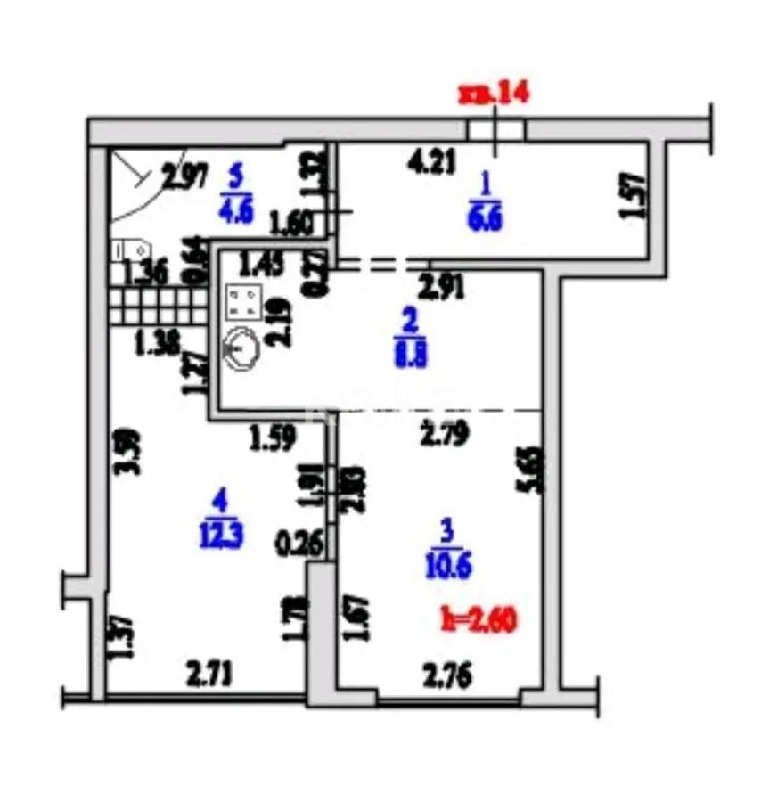 Продажа 2-комнатной квартиры, 43 м² - Продажа земельных участков в Актау фото 4 из 4