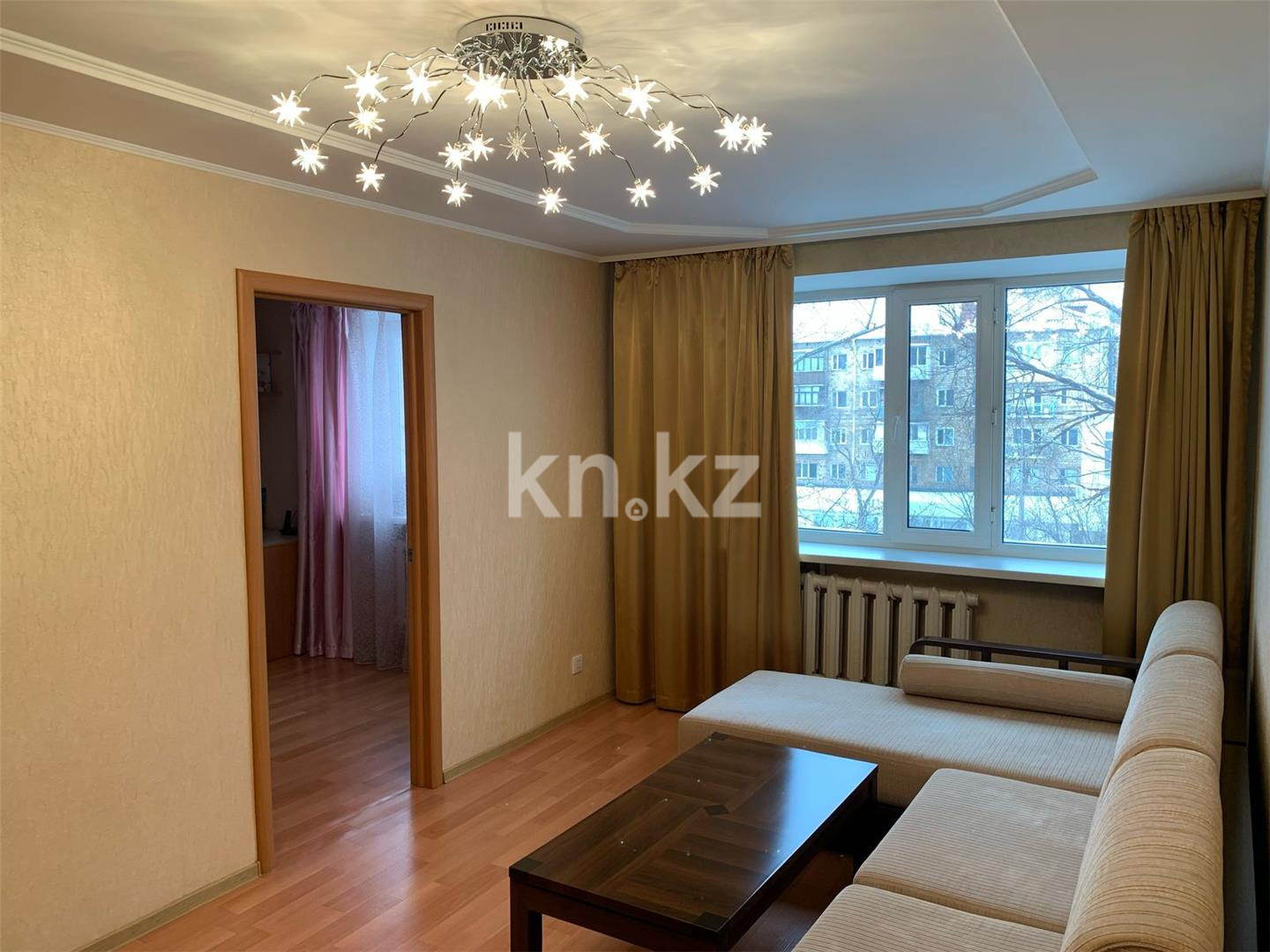 Продажа 4-комнатной квартиры, 60 м², ул. Ермекова, дом  60 - Продажа  четырехкомнатных квартир в Караганде с фото фото 1 из 15