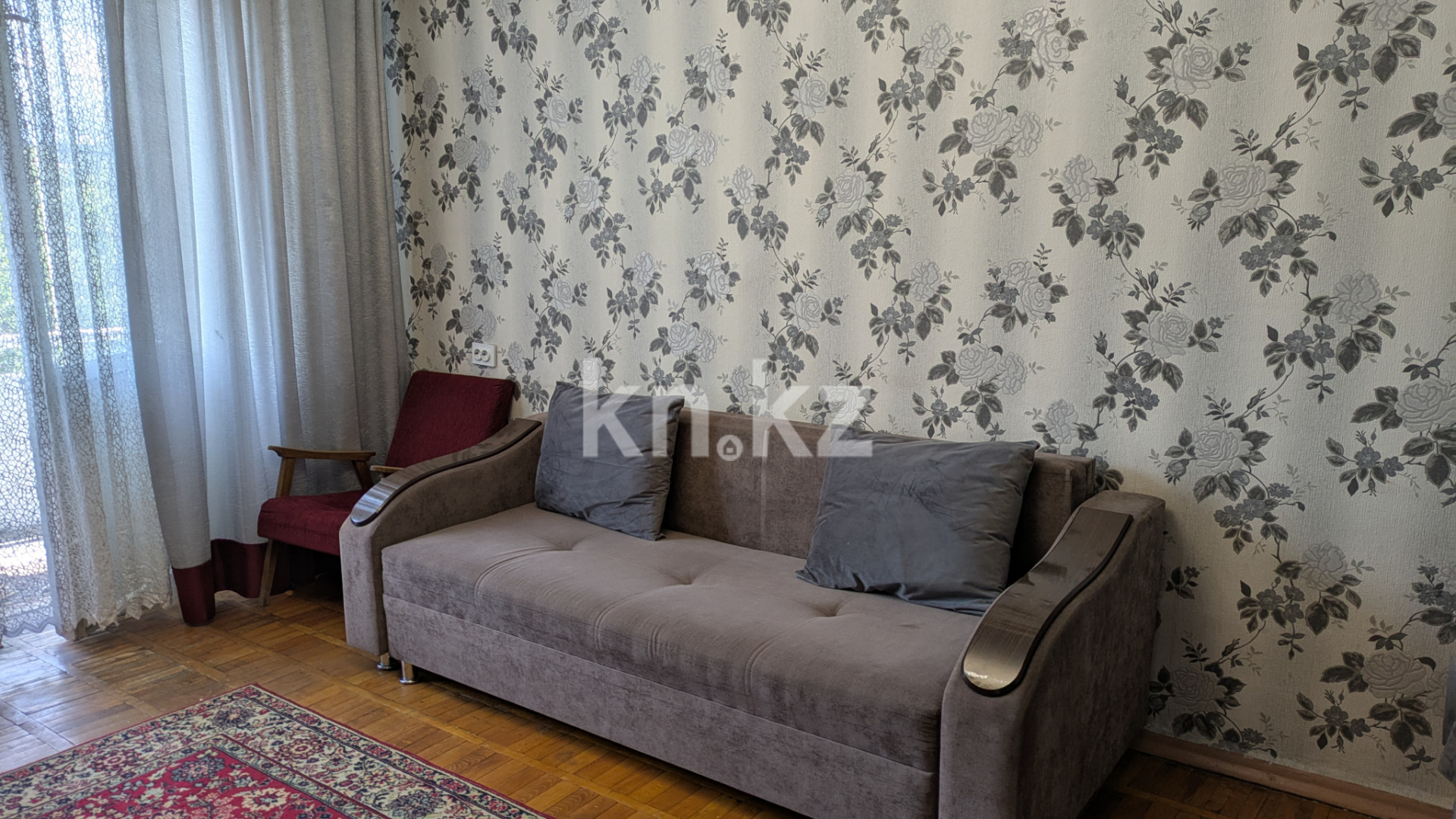 Аренда 1-комнатной квартиры, 39 м², ул. Барибаева, дом  15 - ул. Гоголя - Аренда  однокомнатных квартир помесячно в Алматы фото 1 из 9
