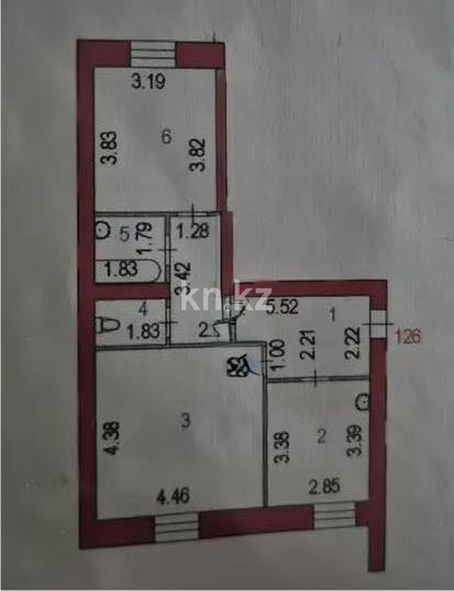 Продажа 2-комнатной квартиры, 60 м², ул. Мустафина, дом  13 в Астане - фото 5