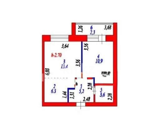 Продажа 2-комнатной квартиры, 41 м² - Продажа двухкомнатных квартир от собственников в Астане фото 5 из 5