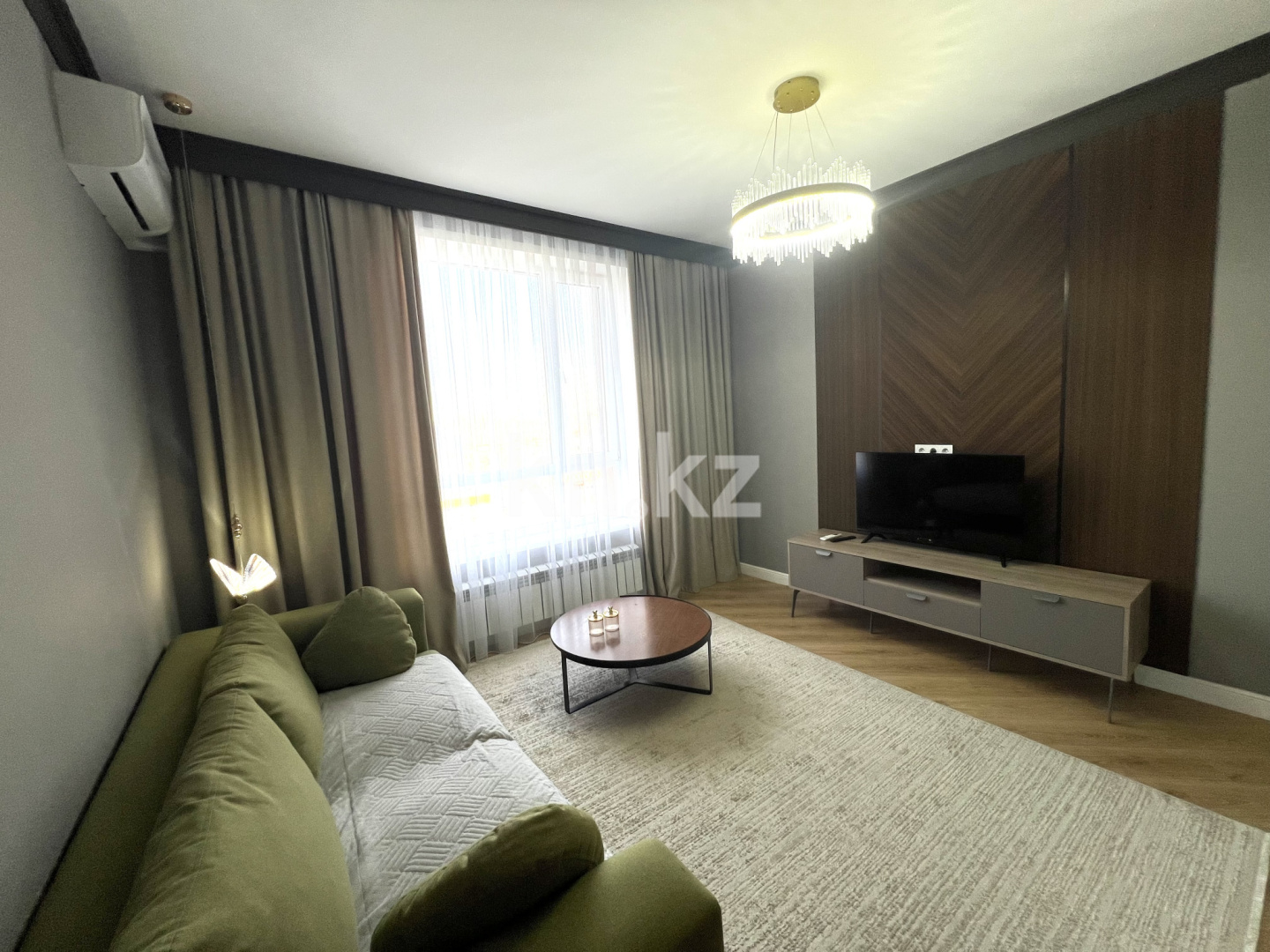 Аренда 2-комнатной квартиры, 45 м², пр. Туран, дом  45/1 - ул. Керей, Жанибек хандар - Аренда квартир помесячно в Казахстане фото 1 из 9