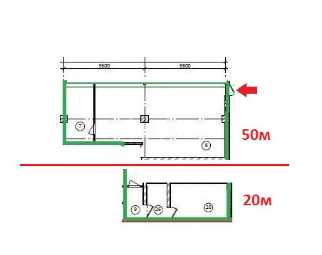 Продажа , 70 м², ул. Сарайшык, дом  38 - пр. Мангилик Ел - Продажа офисных и торговых помещений в Астане фото 8 из 13
