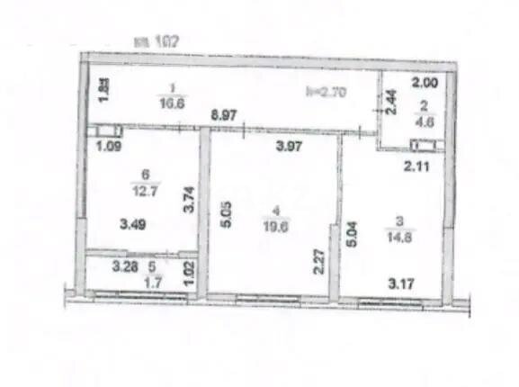 Продажа 3-комнатной квартиры, 70 м² в Алматы