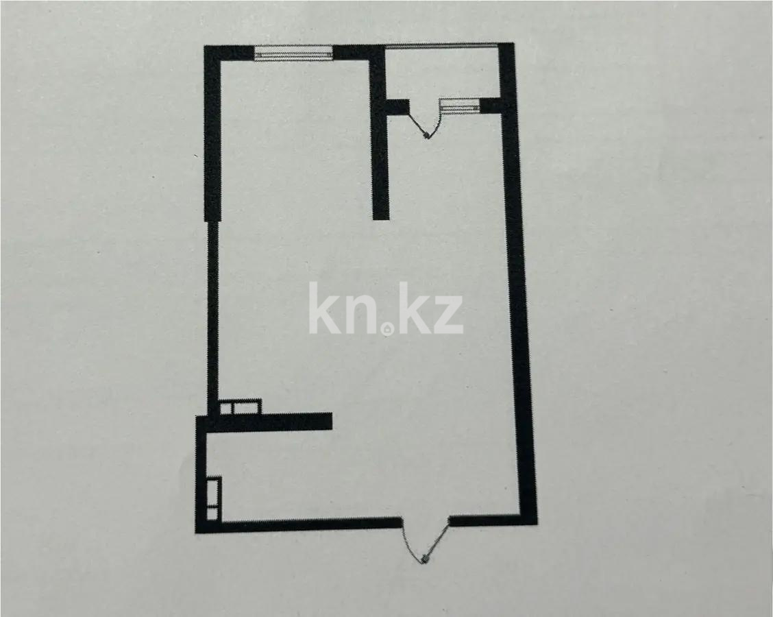 Продажа 1-комнатной квартиры, 58.5 м², пр. Рыскулова, дом  103/7 стр - Продажа  однокомнатных квартир в новостройках Алматы фото 1 из 1
