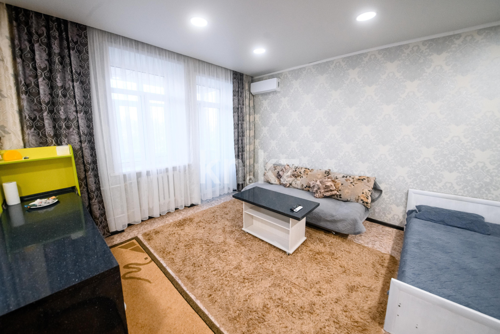 Аренда 1-комнатной квартиры посуточно, 43 м², пр. Республики, дом  93/1 - Аренда жилой и коммерческой недвижимости в Темиртау фото 14 из 22