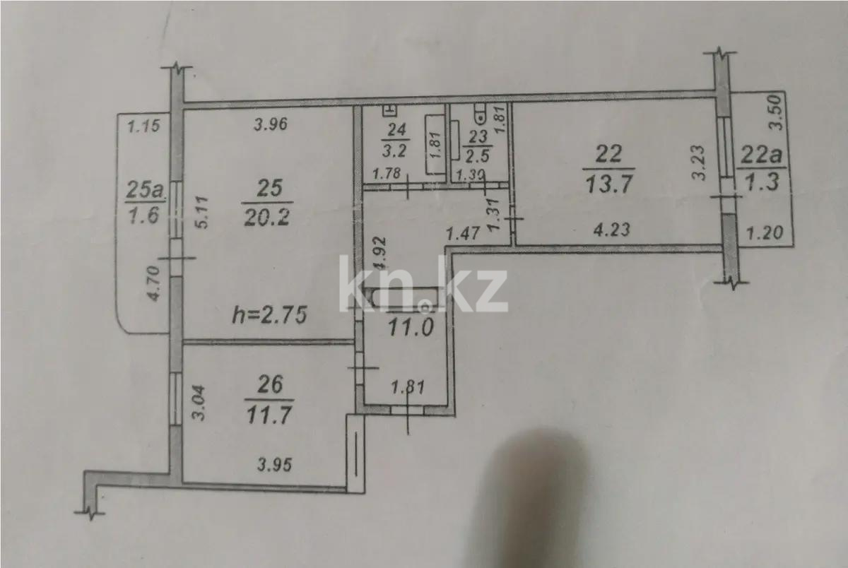 Продажа 2-комнатной квартиры, 65 м² - Продажа двухкомнатных квартир от собственников в Алматы фото 4 из 4