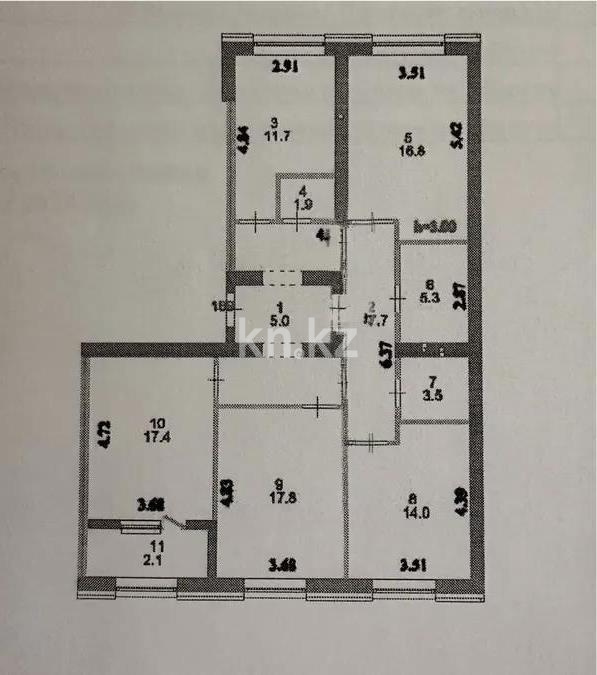 Продажа 4-комнатной квартиры, 113.2 м² - Продажа квартир в Астане - страница 96 фото 2 из 2