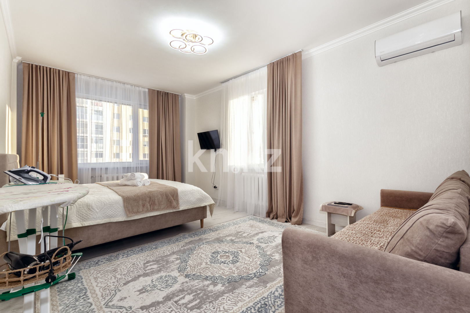 Аренда 1-комнатной квартиры посуточно, 45 м², ул. Бокейхана, дом  30 - пр. Улы Дала - Продажа квартир в Карагандинской области фото 2 из 5