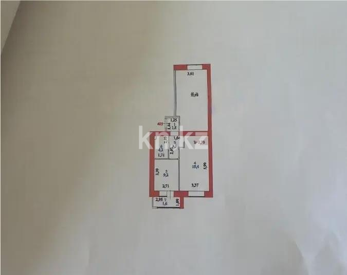 Продажа 2-комнатной квартиры, 63.4 м² в Астане