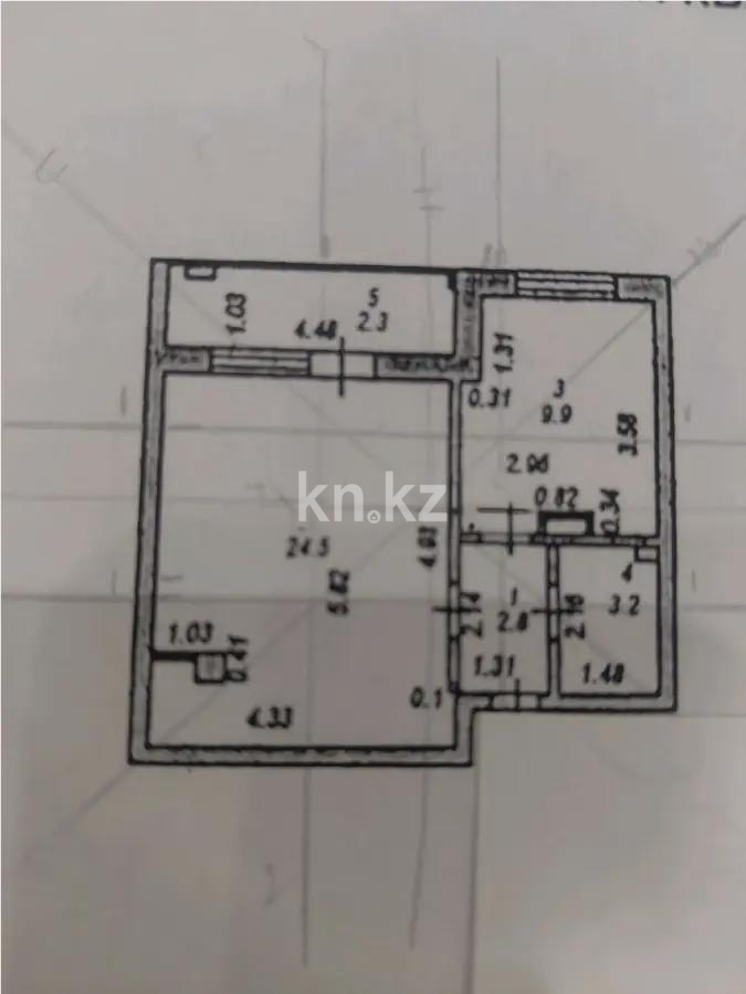 Продажа 1-комнатной квартиры, 43 м² в Астане - фото 4