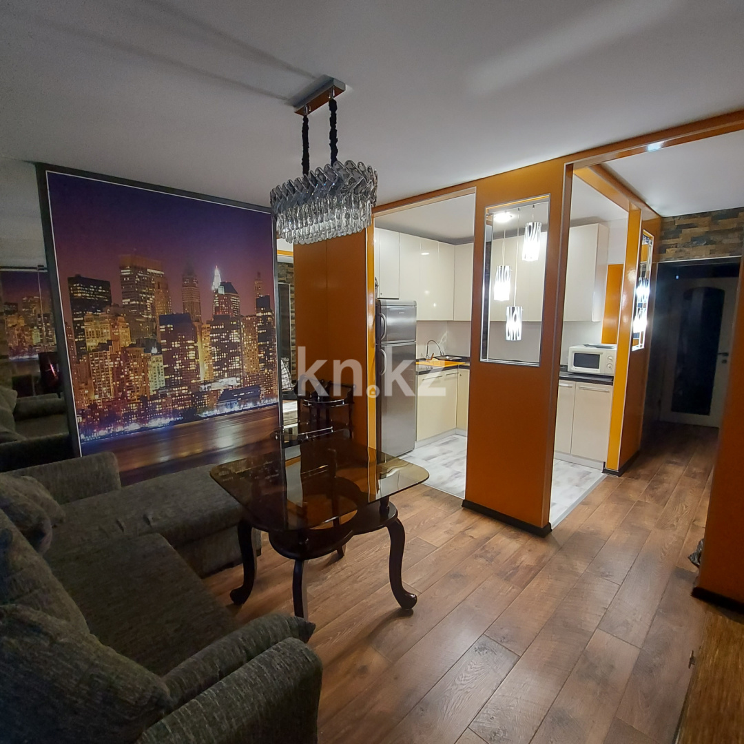 Аренда 2-комнатной квартиры, 48 м², Бухар Жырау, дом  56/2 - Аренда квартиры помесячно в Караганде фото 3 из 9