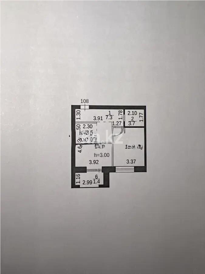 Продажа 2-комнатной квартиры, 46 м² в Караганде - фото 13