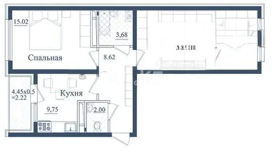 Продажа 2-комнатной квартиры, 63 м² - Продажа недвижимости в Алматы - страница 15 фото 1 из 1