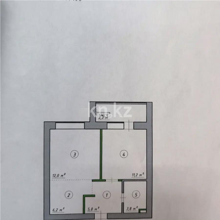 Продажа 1-комнатной квартиры, 40.5 м², ул. Е-103, дом  3/2 в Астане - фото 2