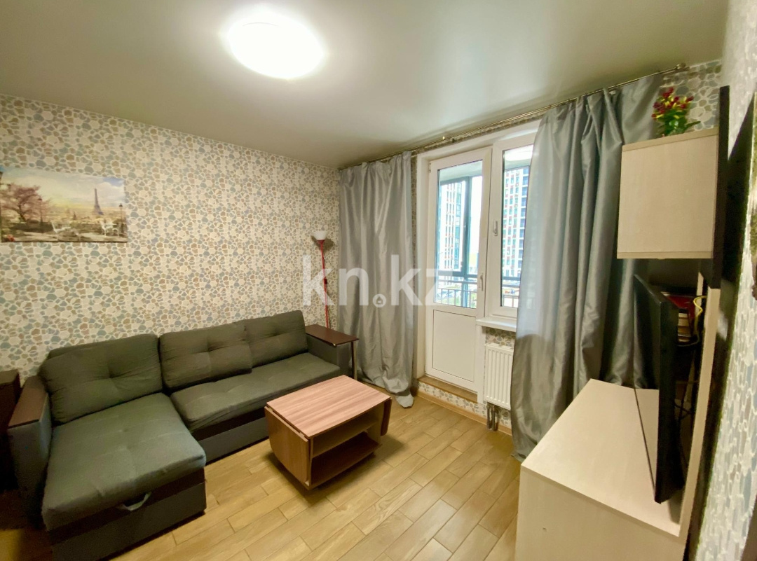 Аренда 1-комнатной квартиры, 32 м², ул. Рыскулбекова, дом  29 - пр. Кудайбердыулы - Аренда квартир помесячно в Казахстане фото 1 из 3