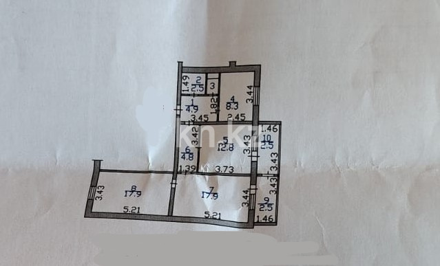Продажа 3-комнатной квартиры, 75.1 м², ул. Утепова, дом  20 - Продажа квартир в Усть-Каменогорске фото 16 из 16