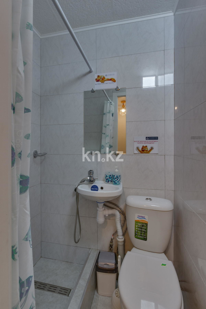 Аренда 1-комнатной квартиры посуточно, 10 м², мкр-н 1, дом  76 - Аренда  однокомнатных квартир посуточно в Алматы с фото фото 6 из 6