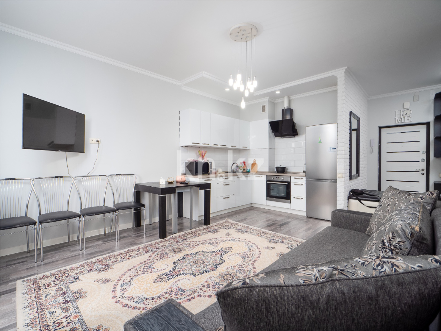 Аренда 2-комнатной квартиры посуточно, 57 м², ул. Навои, дом  208/8 - ул. Торайгырова - Аренда  двухкомнатных квартир посуточно в Алматы фото 9 из 24