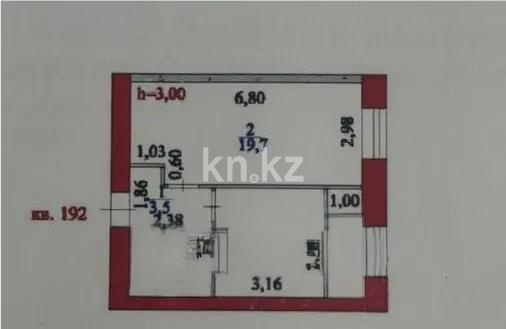 Продажа 1-комнатной квартиры, 39 м² - Продажа недвижимости в Астане - страница 8 фото 1 из 1
