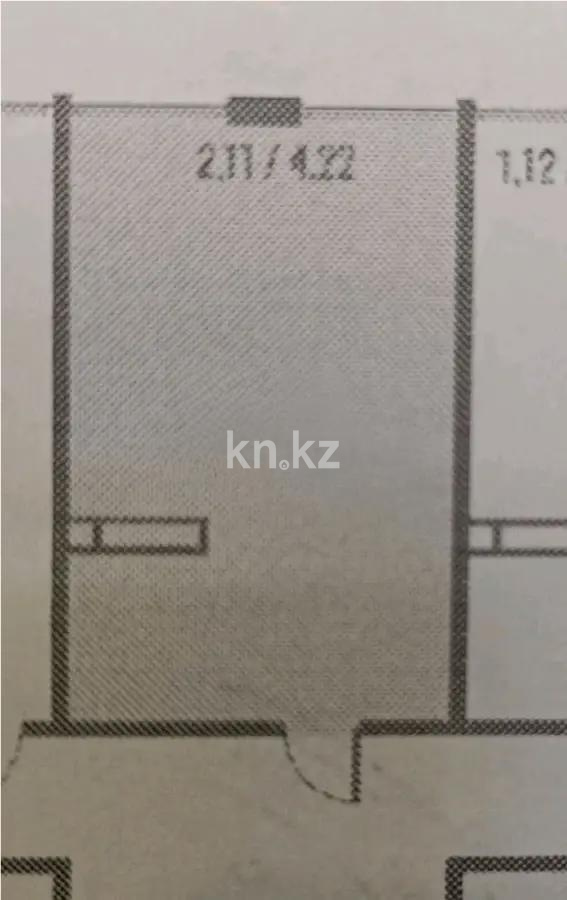 Продажа 1-комнатной квартиры, 31 м², пр. Алатау, дом  12а/1 - Продажа квартир в Алматы без посредников фото 2 из 2