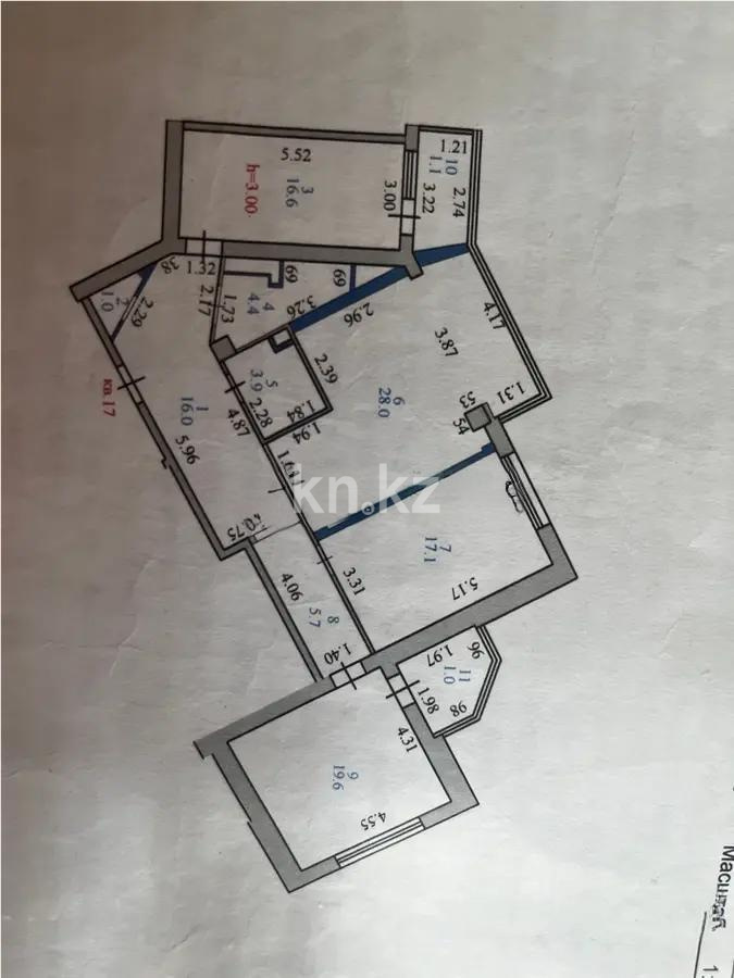 Продажа 3-комнатной квартиры, 117 м², ул. Нажимеденова, дом  10 - Продажа  трехкомнатных квартир в новостройках Астаны без посредников фото 7 из 7