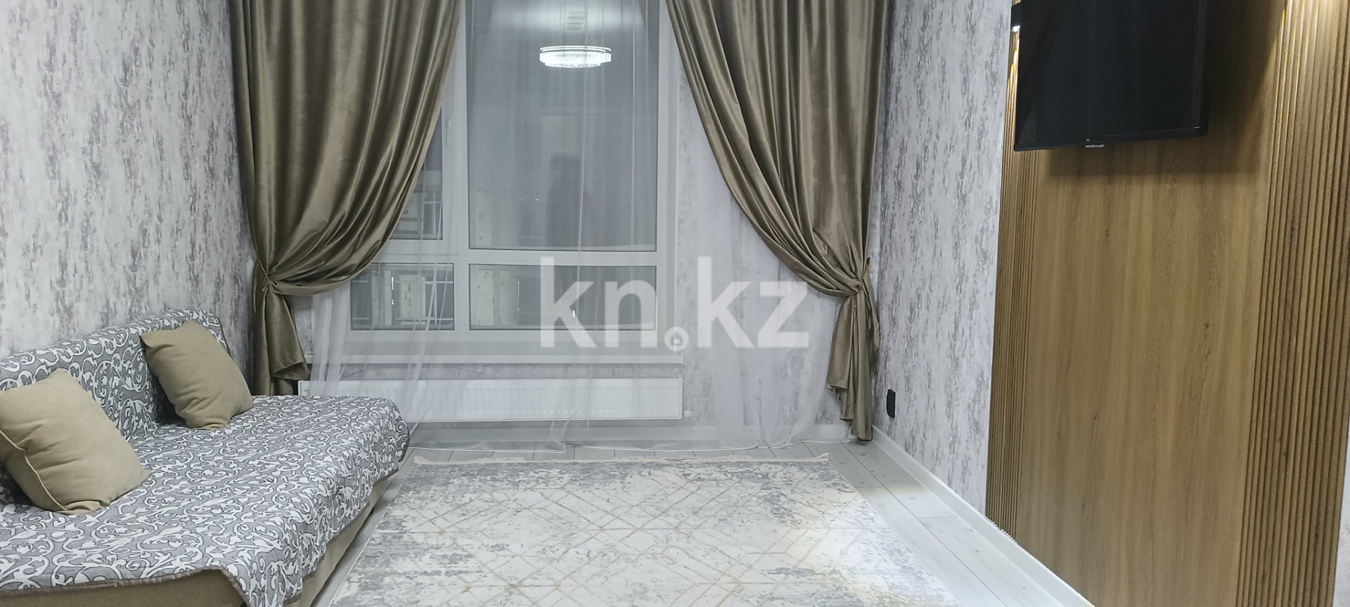 Аренда 1-комнатной квартиры, 35 м² - Аренда квартир помесячно в р-не Сарайшык Астаны фото 1 из 16