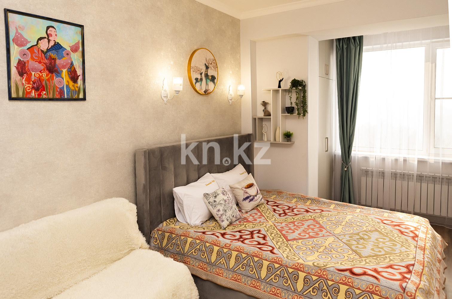 Аренда 1-комнатной квартиры посуточно, 33 м², ул. Карасай батыра, дом  326 - Аренда квартир посуточно в Алматы с фото фото 19 из 20