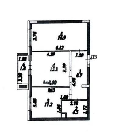 Продажа 2-комнатной квартиры, 58.3 м² - Продажа квартир в Казахстане - страница 12 фото 1 из 1