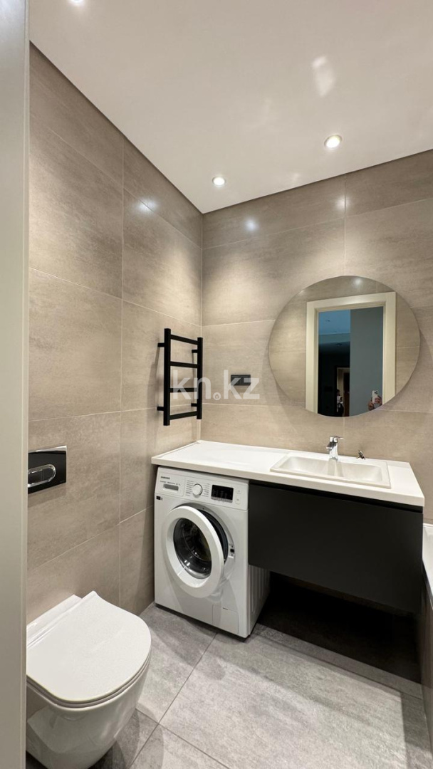 Аренда 3-комнатной квартиры, 95 м², ул. Нурмагамбетова - Аренда  трехкомнатных квартир помесячно в Алматы с фото фото 9 из 12