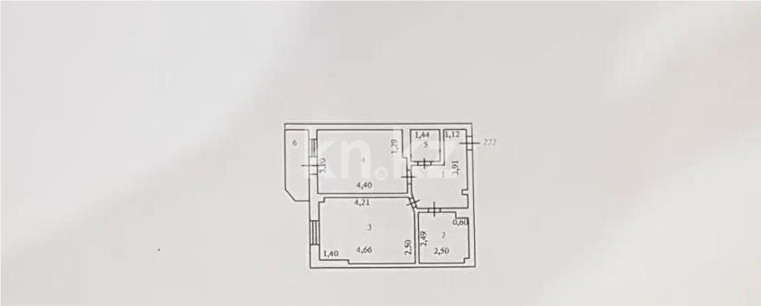 Продажа 2-комнатной квартиры, 49.3 м² - Продажа квартир в новостройках Астаны - страница 121 фото 7 из 7