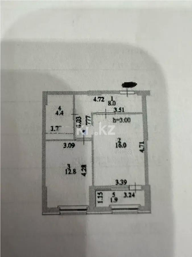 Продажа 2-комнатной квартиры, 43 м² в Астане - фото 4