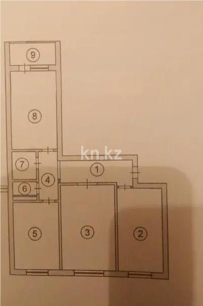 Продажа 3-комнатной квартиры, 67.6 м² - Продажа квартир в р-не Алматы Астаны фото 7 из 7