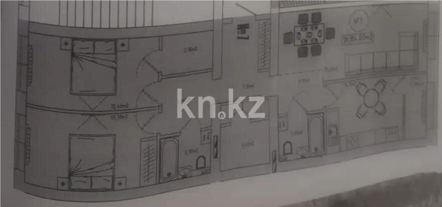Продажа 3-комнатной квартиры, 85 м² в Астане