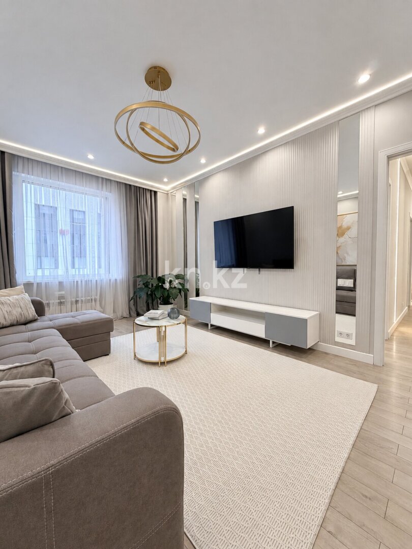 Аренда 2-комнатной квартиры посуточно, 75 м² в Астане - фото 12