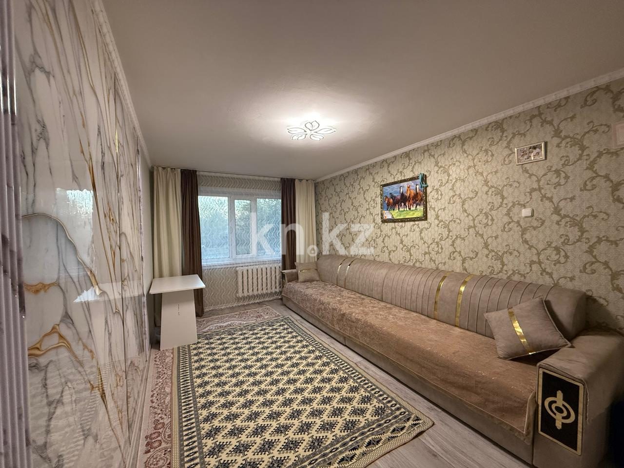 Продажа 2-комнатной квартиры, 48 м², мкр-н 15, дом  5 - Продажа  однокомнатных, двухкомнатных, трехкомнатных квартир в Караганде фото 1 из 11