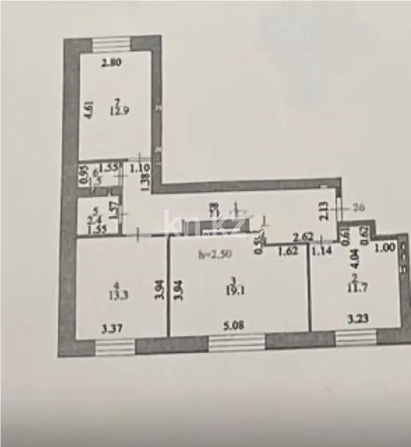 Продажа 3-комнатной квартиры, 75.6 м² - Продажа квартир в Астане фото 6 из 6