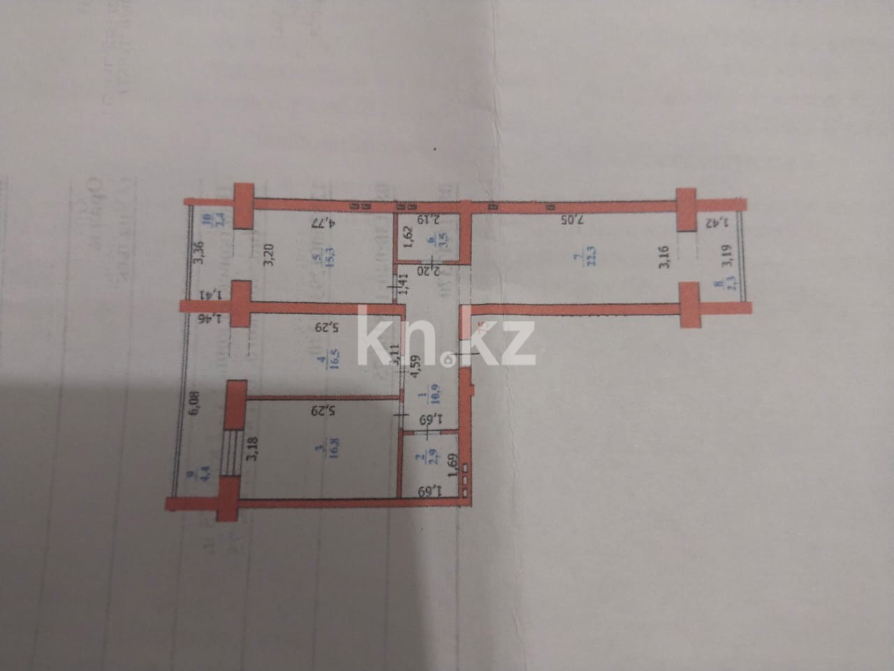 Продажа 3-комнатной квартиры, 97 м² - Продажа жилой и коммерческой недвижимости в Уральске фото 22 из 22