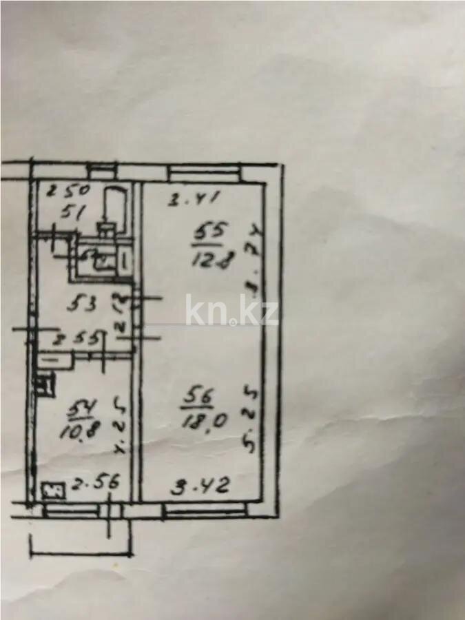 Продажа 2-комнатной квартиры, 56 м² в Алматы - фото 4