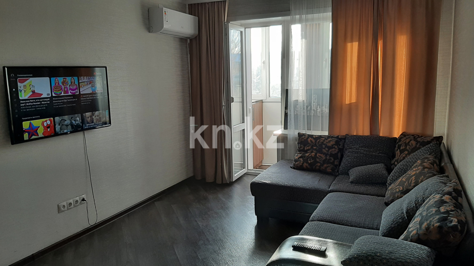 Аренда 2-комнатной квартиры, 48 м², пр. Строителей, дом  25 - Аренда квартиры помесячно в Караганде фото 1 из 14