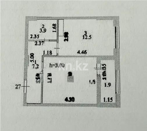 Продажа 1-комнатной квартиры, 41.5 м² в Астане - фото 3
