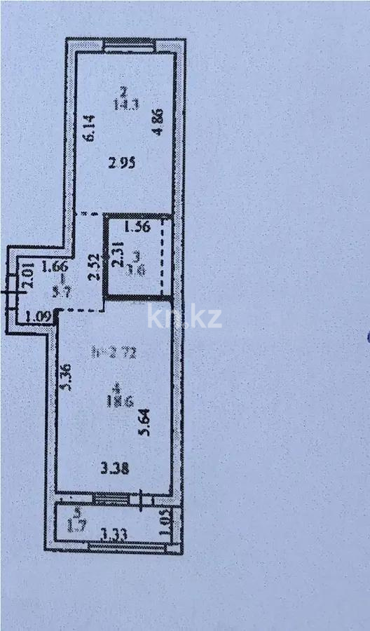 Продажа 2-комнатной квартиры, 44 м² - Продажа квартир в р-не Есиль Астаны - страница 5 фото 1 из 1