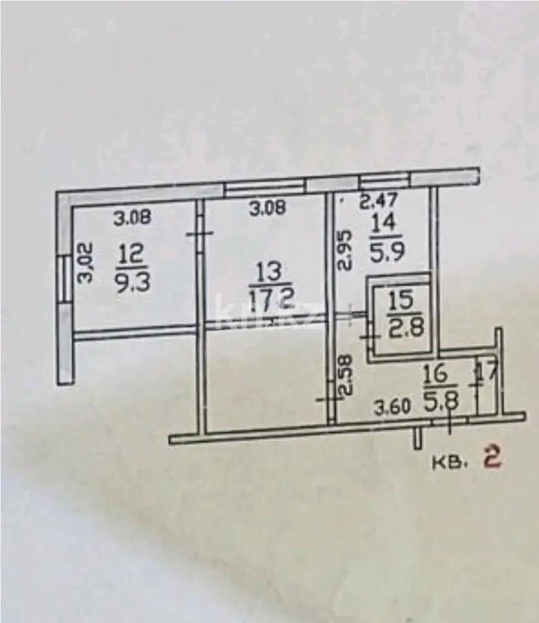 Продажа 2-комнатной квартиры, 41.6 м² - Недвижимость в Казахстане - страница 3 фото 6 из 6