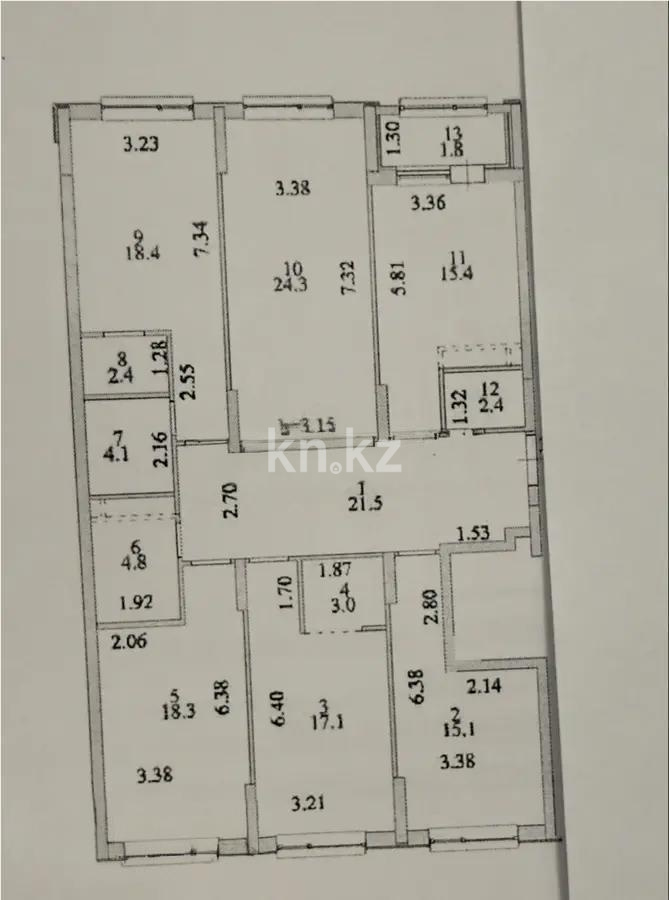 Продажа 5-комнатной квартиры, 148.6 м² - Продажа квартир в р-не Сарайшык Астаны фото 1 из 1
