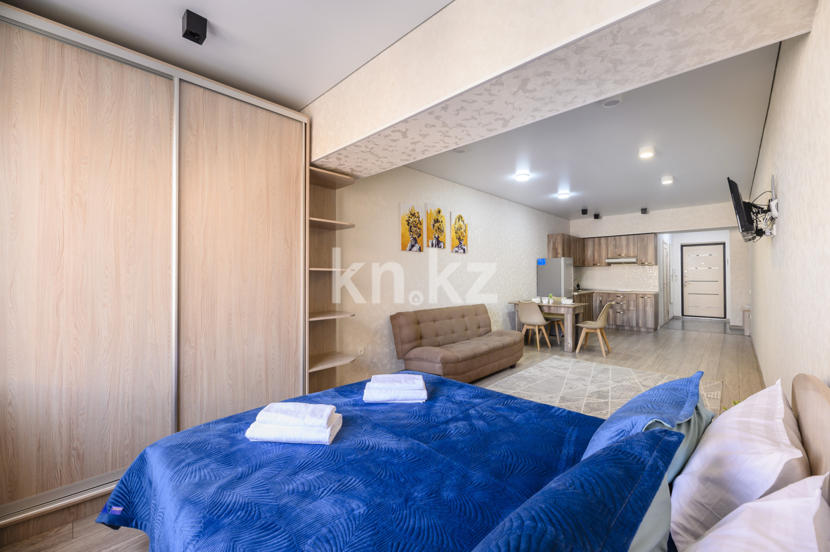 Аренда 1-комнатной квартиры посуточно, 45 м² - Аренда однокомнатных квартир посуточно в Алматы фото 2 из 24