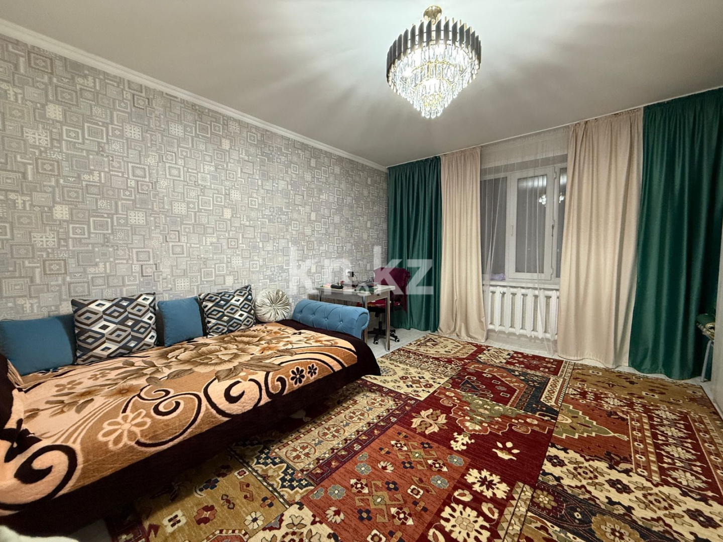 Продажа 1-комнатной квартиры, 33.6 м², ул. Муканова, дом  17 - Продажа  однокомнатных квартир в Караганде фото 1 из 9