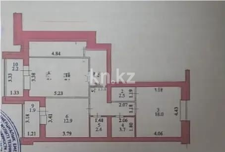 Продажа 3-комнатной квартиры, 89 м² в Астане - фото 6