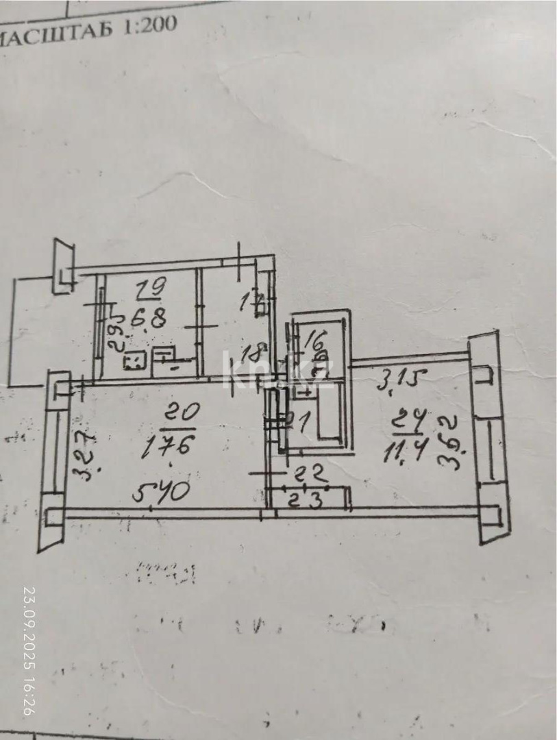 Продажа 2-комнатной квартиры, 47.8 м², ул. Сыпатаева, дом  214 - Продажа  двухкомнатных квартир в Алматы без посредников с фото фото 1 из 1