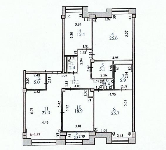 Продажа 4-комнатной квартиры, 153 м² в Астане - фото 2