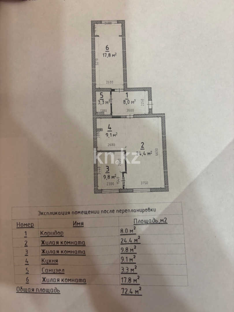 Продажа 3-комнатной квартиры, 72.4 м² - Продажа квартир в новостройках Алматы фото 2 из 36